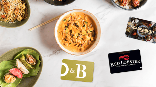 The best gift cards for restaurants to give